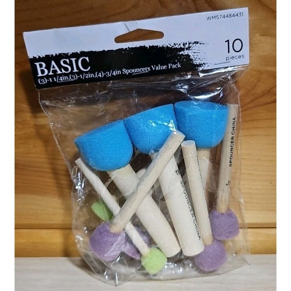 Sponge Stippler Set 10/Pkg